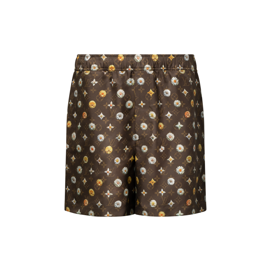 LOUIS VUITTON(ルイヴィトン) ハーフパンツ サイズ50 XL メンズ シルク